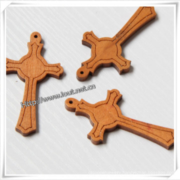 Traditional Cross/Wooden Cross Pendant/Cross Necklace (IO-cw010)